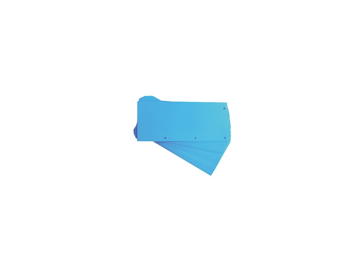 ELBA Trennstreifen Duo 400013889 160g Karton blau 60 St./Pack.