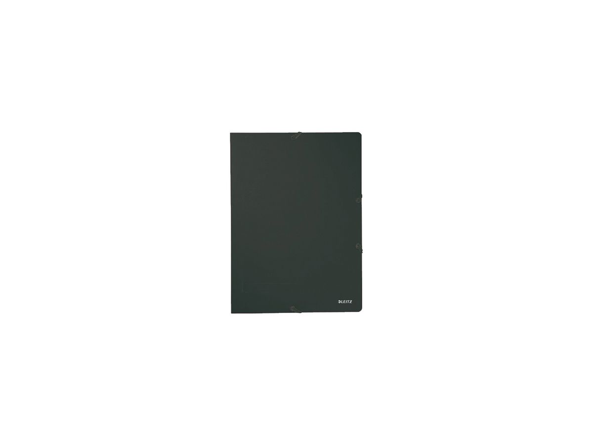 Leitz Eckspanner 39800095 DIN A4 250Blatt Colorspankarton schwarz