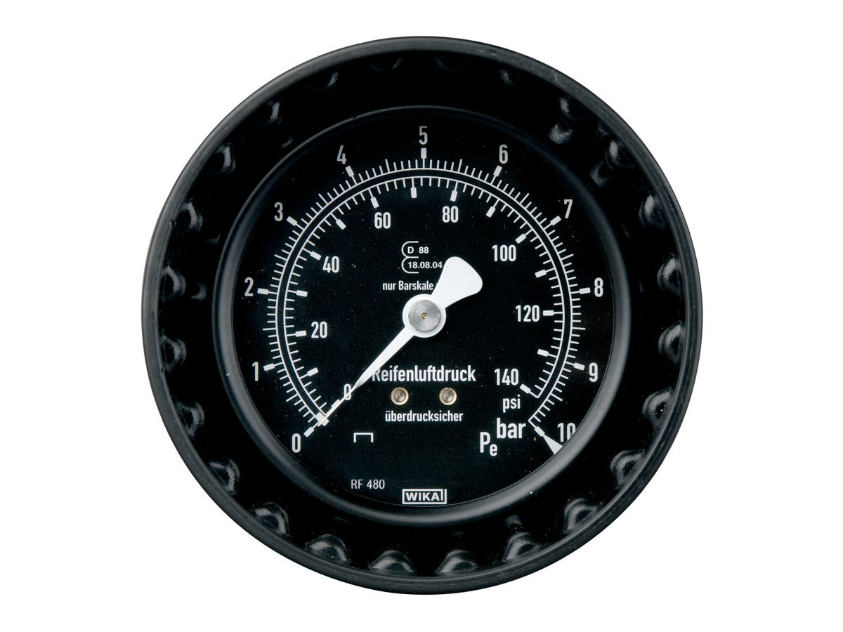 MANOMETER MIT SCHUTZKAPPE 0-10 BAR/ 1