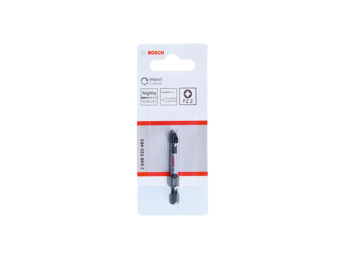 BOSCH Impact Control Power Bit PZ2
