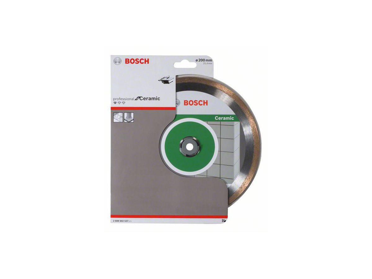 BOSCH Diamanttrennscheibe Standard for Ceramic 200x25,4 mm