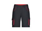 JN Workwear Bermudas - COLOR - JN872 carbon/red Gr. 46