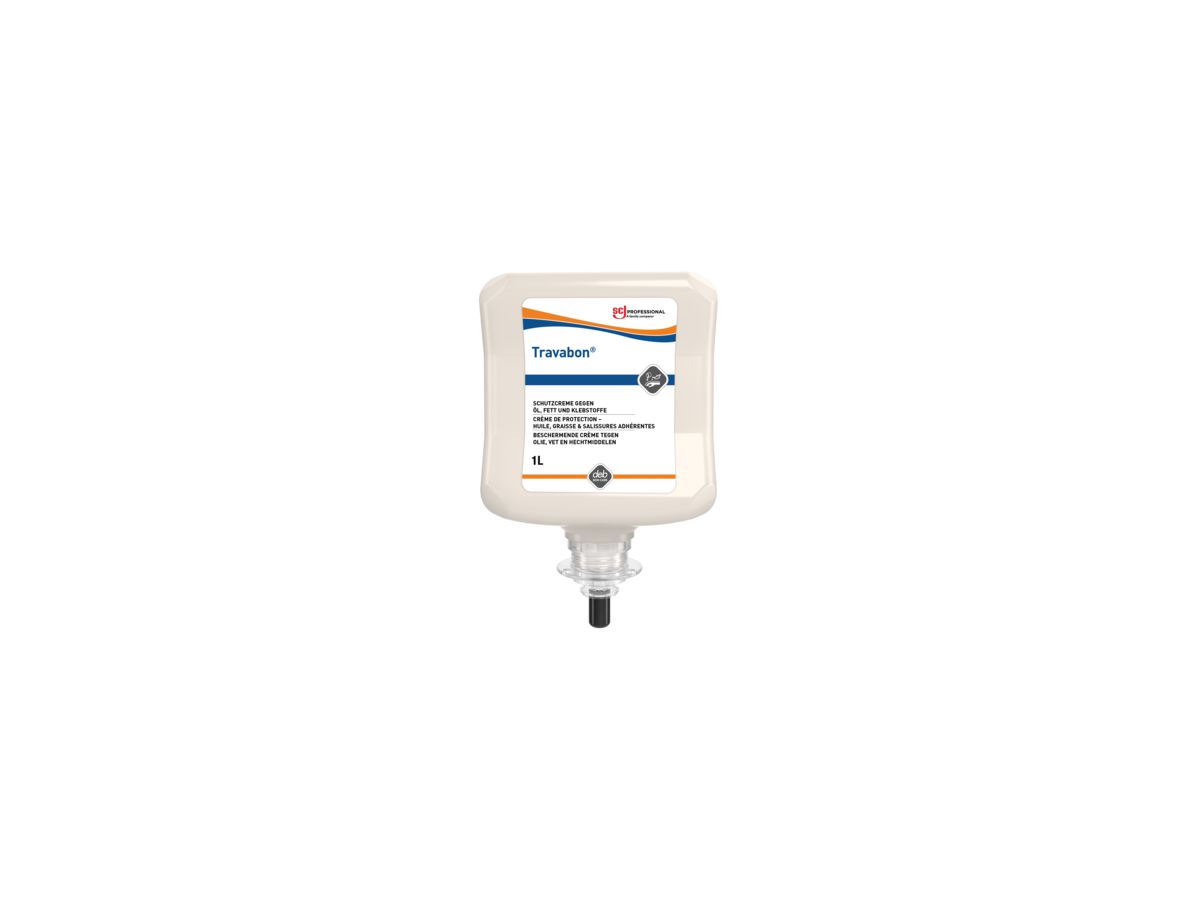 SC JOHNSON Hautschutzcreme Travabon 1.000 ml Kartusche, TVC1L