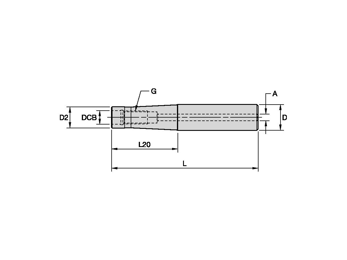 KENNA STELLRAM M13M8CA16110S WERKZEUGVERLAENGERUNGEN