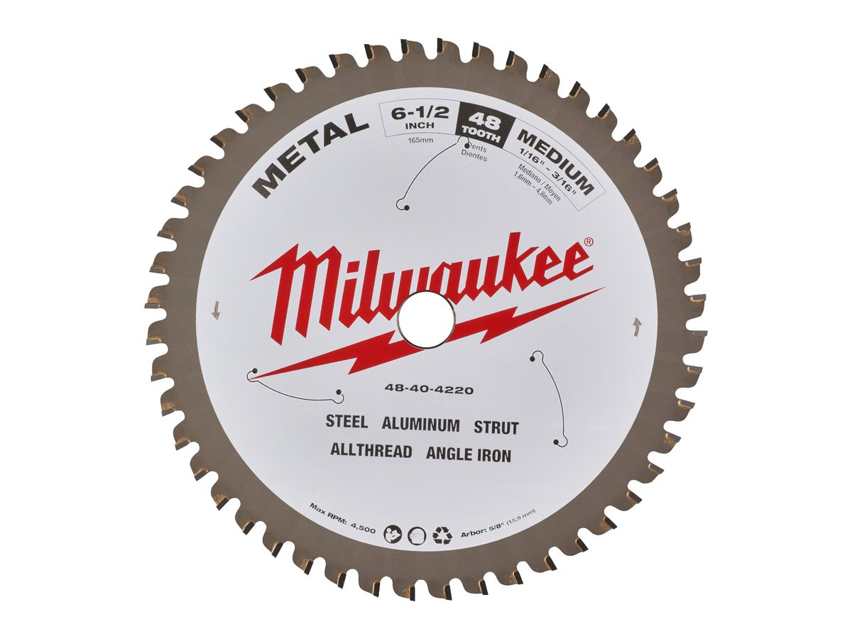 MILWAUKEE Kreissägeblatt für Metall-