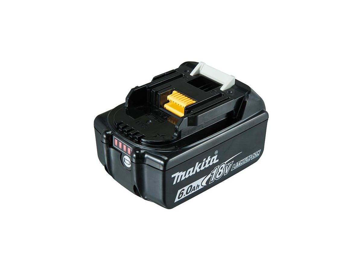 MAKITA Ersatzakku BL1860B, Li-ion, 18,0 V/6,0 Ah