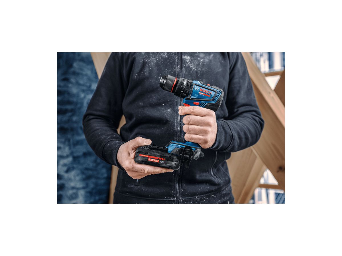 BOSCH Akku-Schlagbohrschrauber EXSB18V-90 3x18V/4,0 Ah, Ladegerät