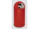 Push-Abfalls. 50 l rot 740x380 mm