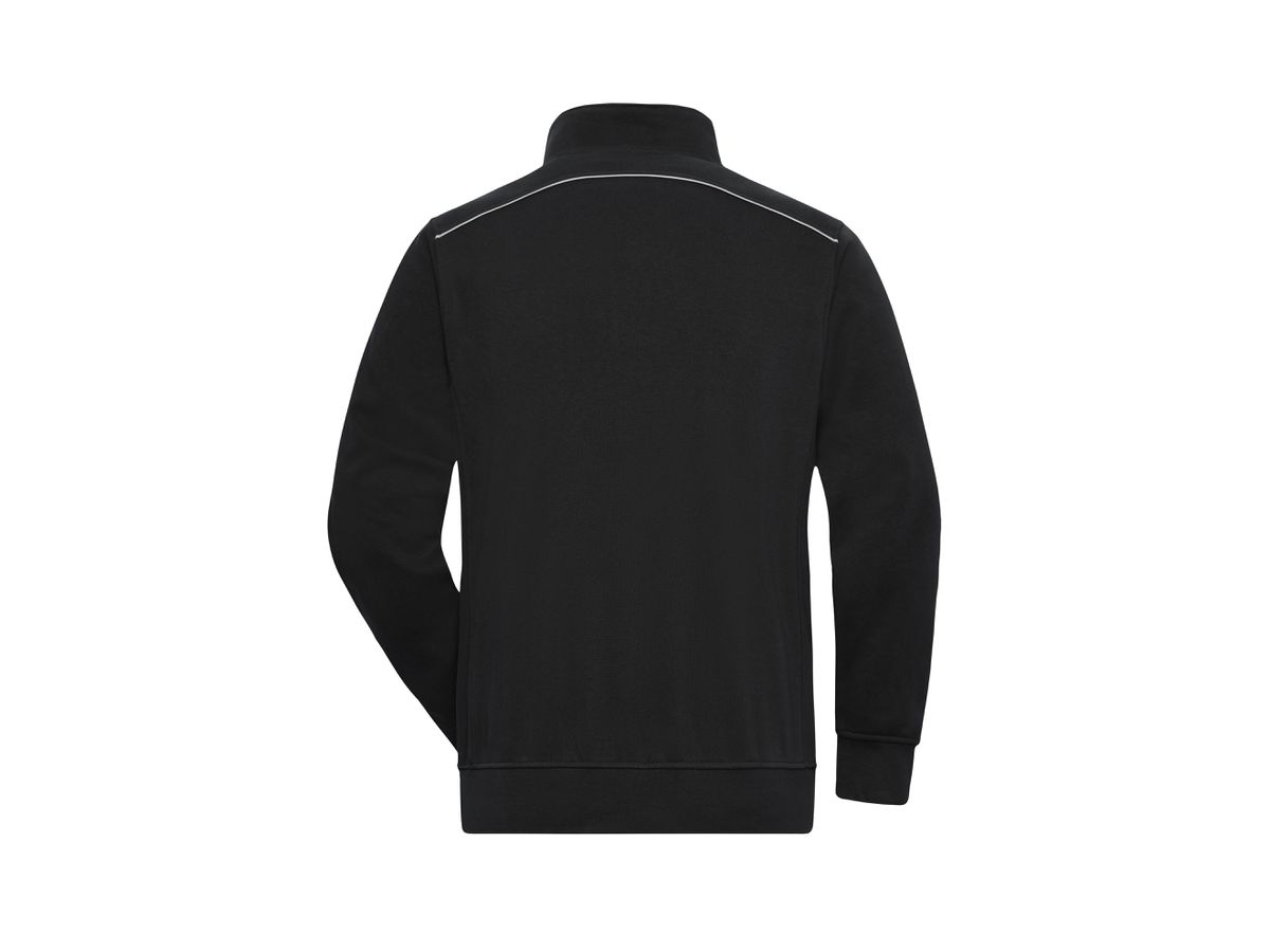 JN Sweatshirt mit Stehkragen JN895 black, Größe 5XL