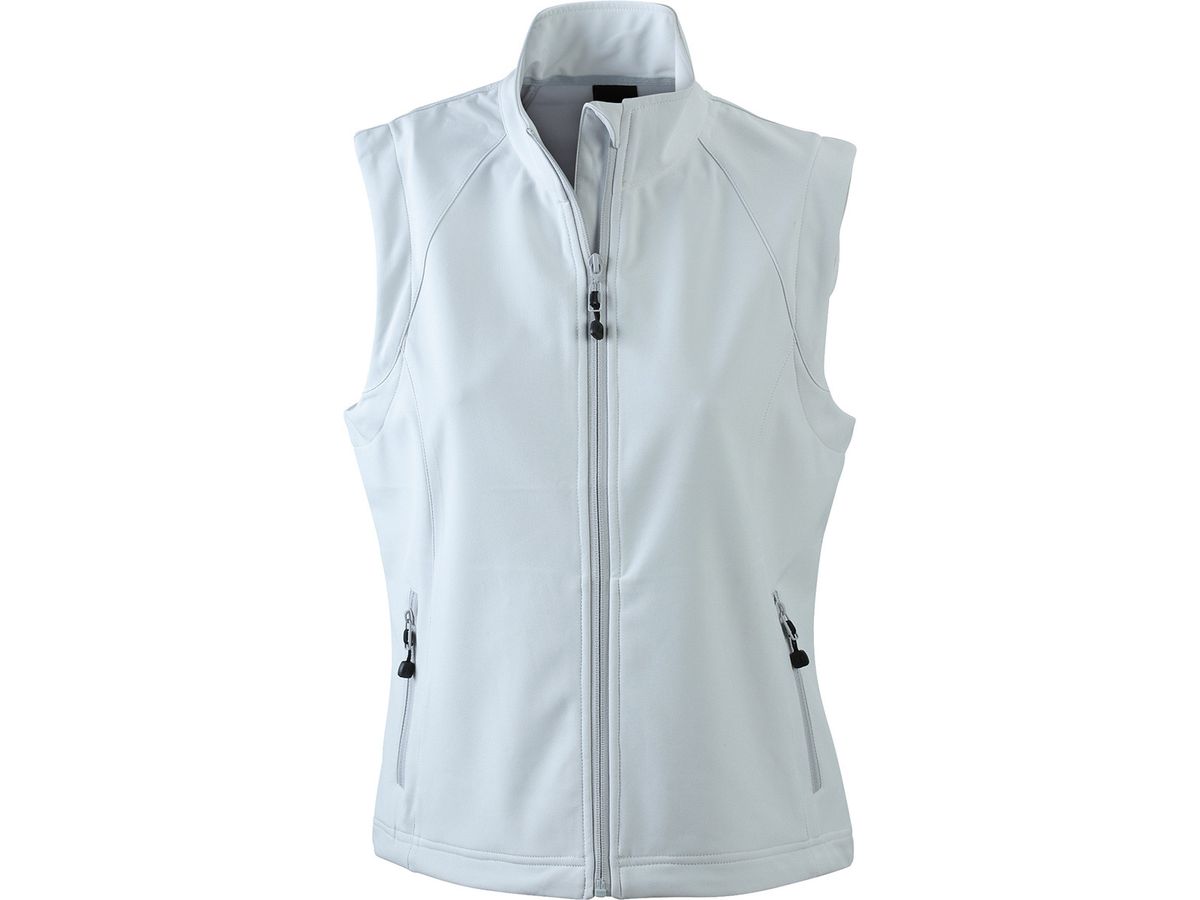 JN Ladies Softshell Vest JN1023 90%PES/10%EL, off-white, Größe XL