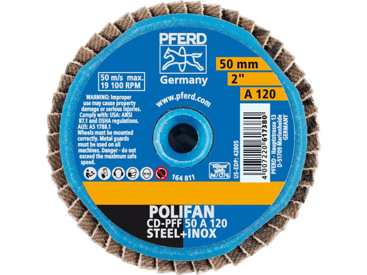 PFERD CD-mini-Polifan CD-PFF 50 A 120