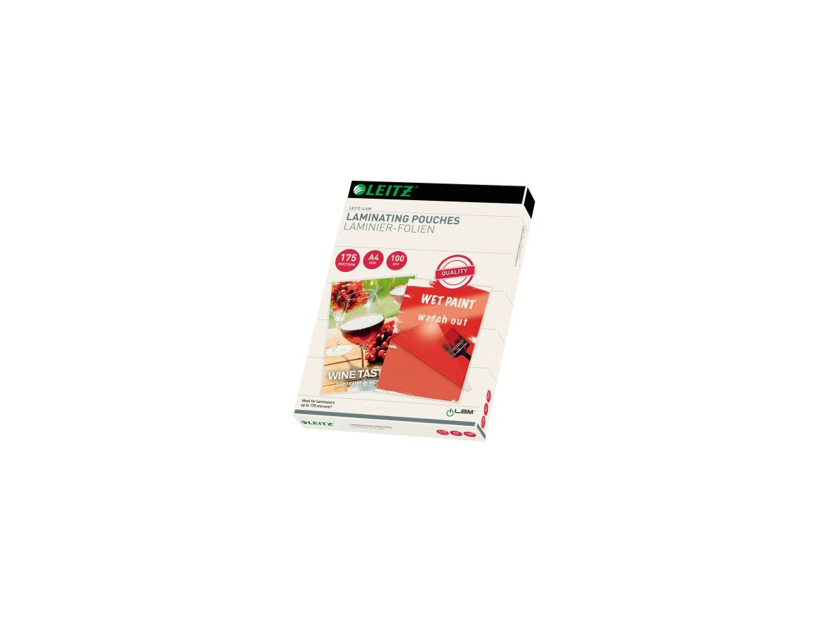 Leitz Laminierfolie 16933 DIN A4 175mic 100 St./Pack.