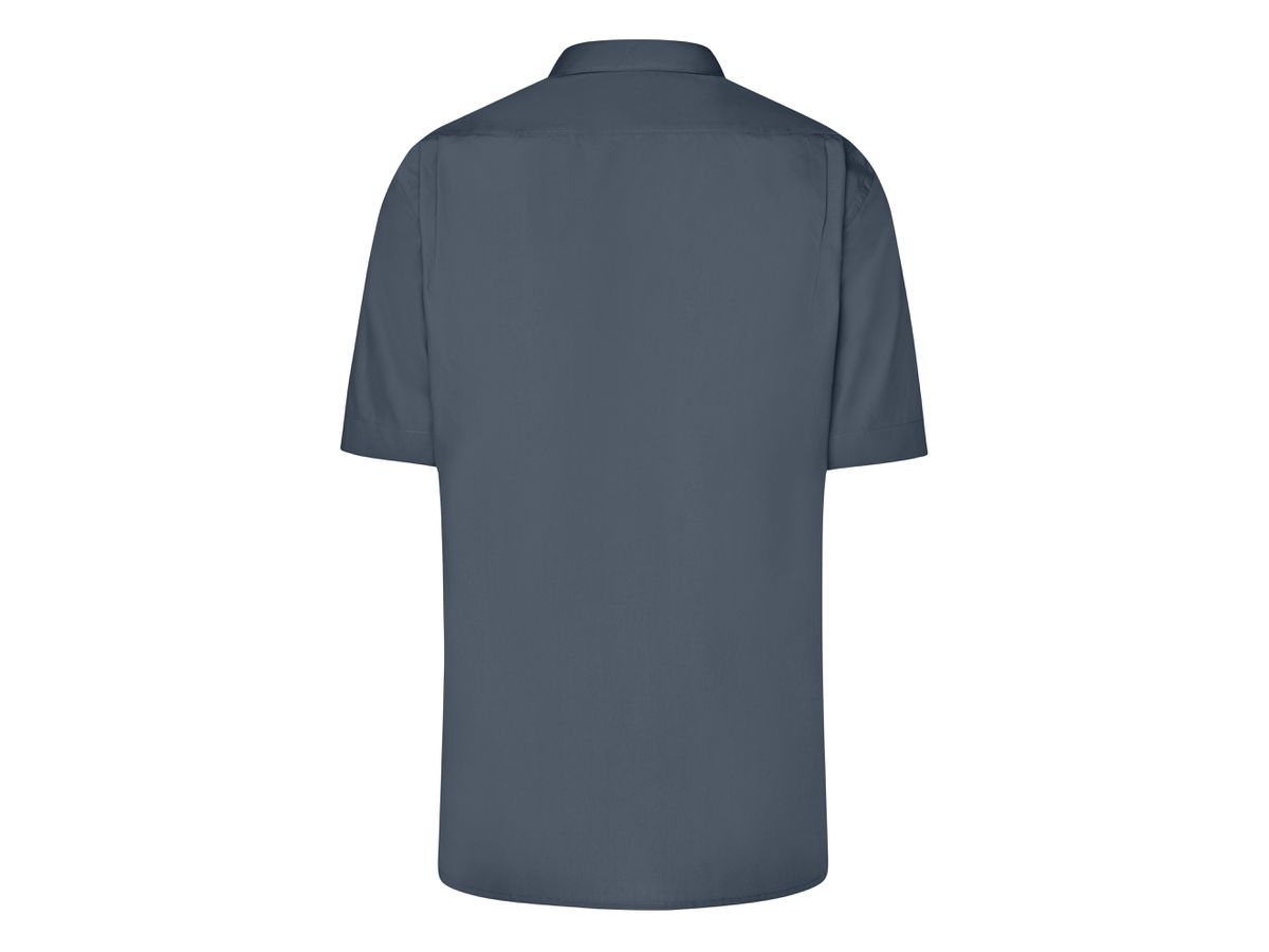 JN Men´s Business Shirt Shortsleeve JN644 carbon, Größe M