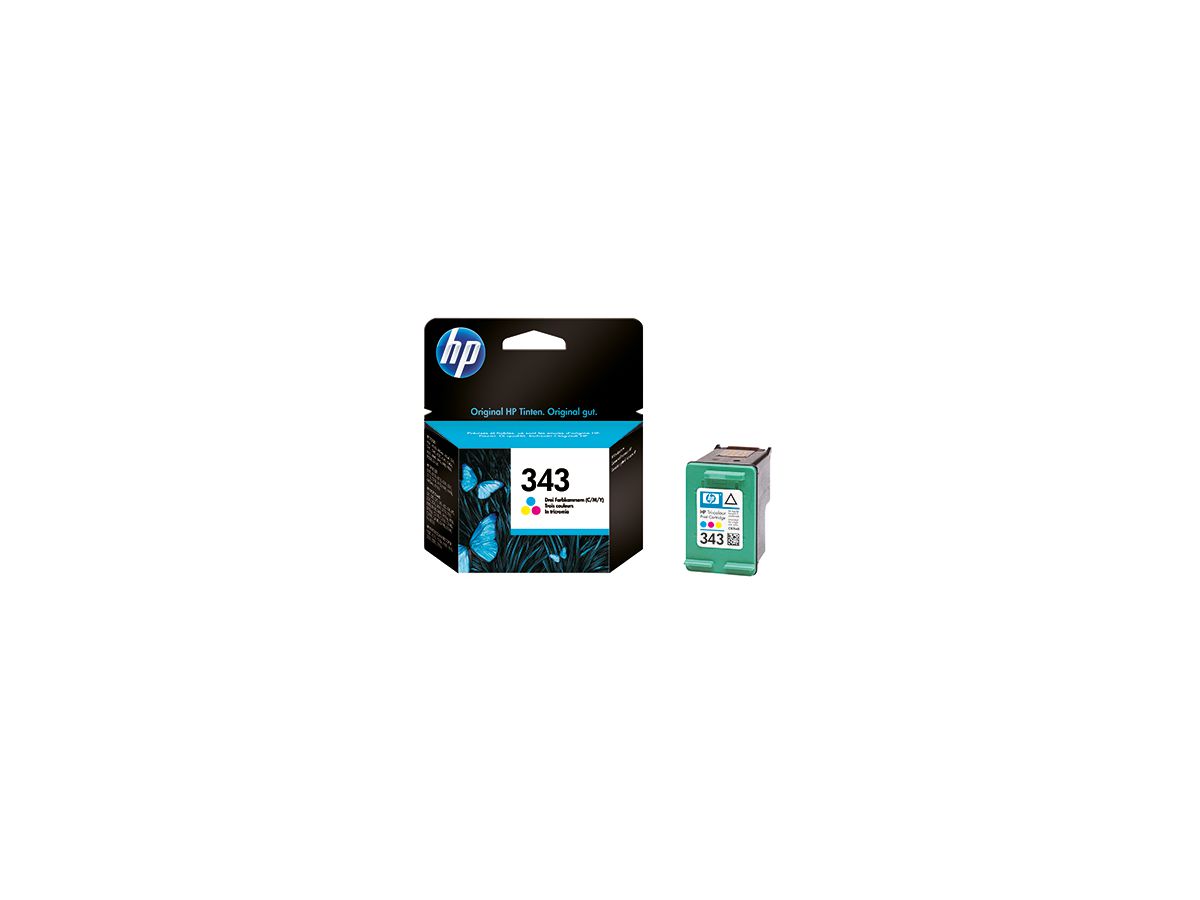 HP Tintenpatrone C8766EE#UUS Nr.343 260Seiten 7ml c/m/y