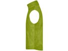 JN Fleece Vest JN045 100%PES, lime-green, Größe L