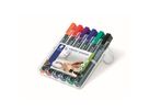 STAEDTLER Permanentmaker Lumocolor 350 WP6 2-5mm sortiert 6 St./Pack.