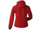 JN Ladies Winter Softshell Jacket JN1001 95%PES/5%EL, red, Größe M
