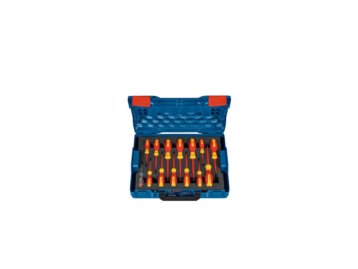 BOSCH VDE Schraubendreher-Set 14-teilig, gemischt