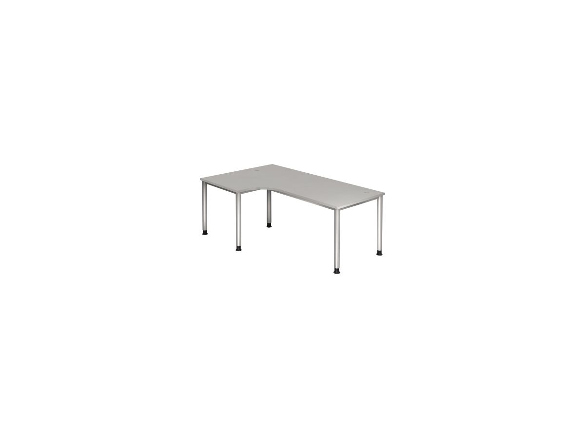 Hammerbacher Schreibtisch VHS82/5/S 200x120cm grau