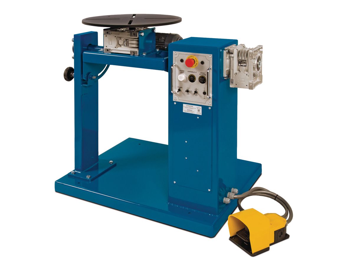 SPS Power 360 I M Schweißdrehtisch Tragkraft 360kg vertikal/175kg horizont.