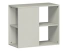 Geramöbel Regal Mailand S-381200-LG 80x72x40cm lichtgrau
