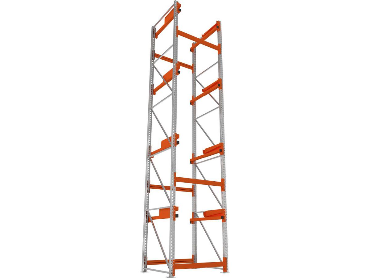 META Kabeltrommelregal Feldlast 5500kg Grundfeld Verzinkt B1100Xt1100Xh5500 mm