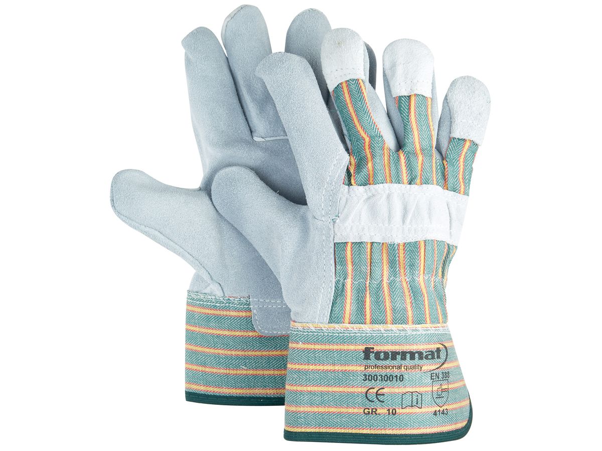 FORMAT Rindspaltleder-Handschuh