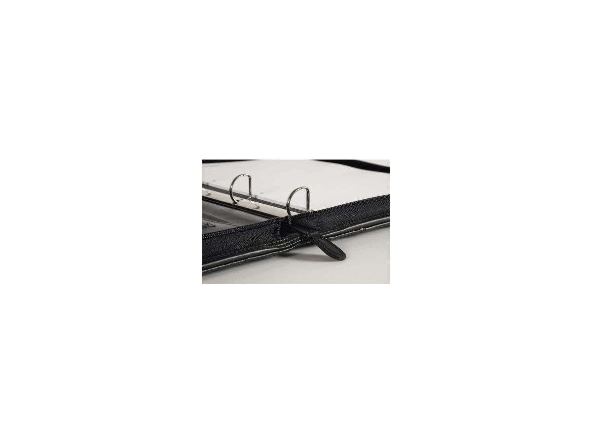 Soennecken Schreibmappe Essen 5164 Griff Lederimitat schwarz