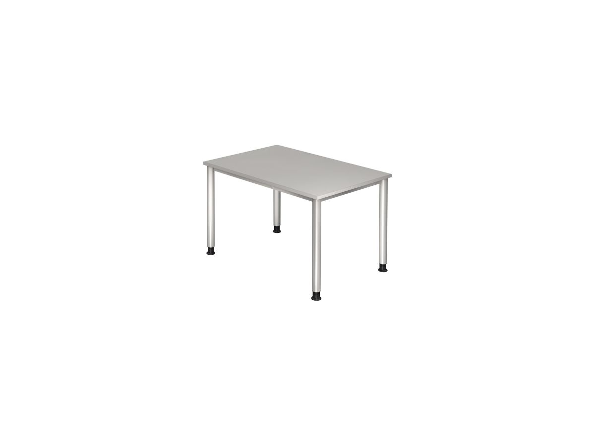 Hammerbacher Schreibtisch VHS12/5/S 120x80cm grau
