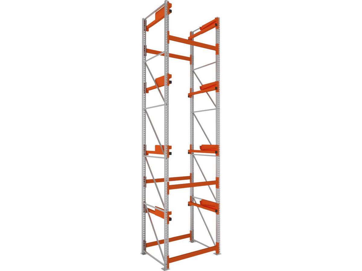 META Kabeltrommelregal Feldlast 5500kg Grundfeld Verzinkt B1300Xt1100Xh5500 mm