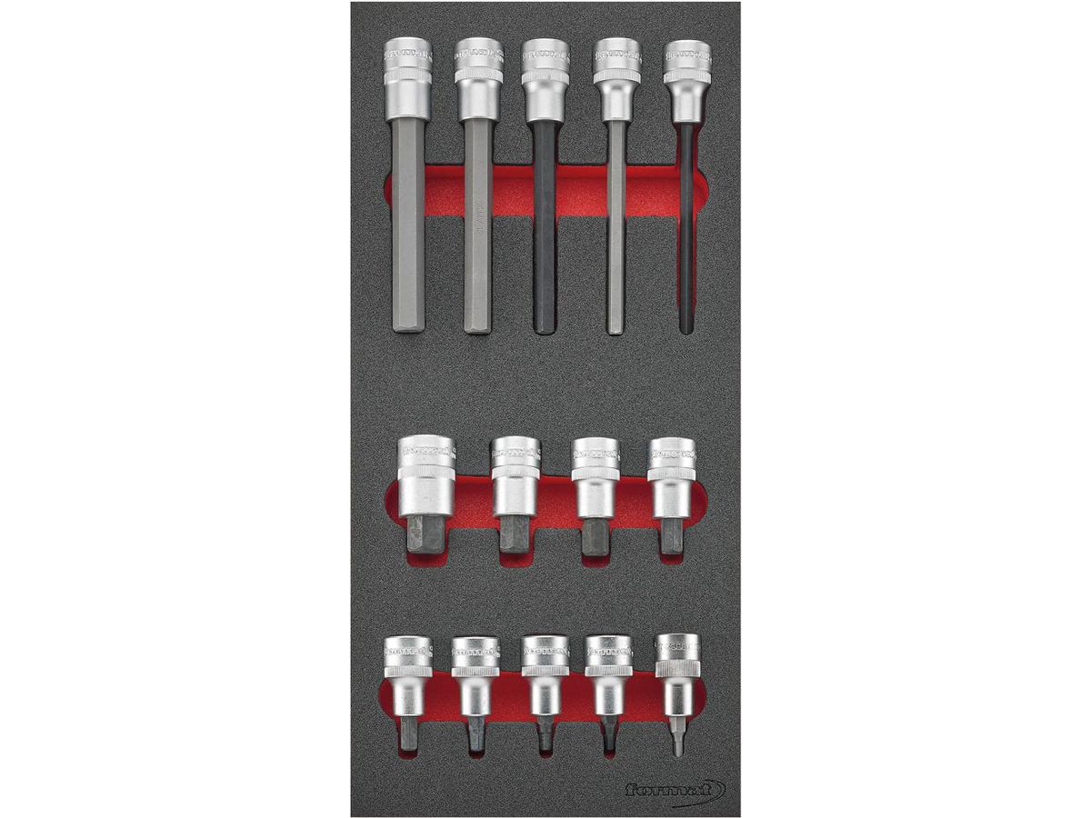 FORMAT Werkzeugmodul 1/3 Steckschlüsseleins., 1/2" Innensechskant