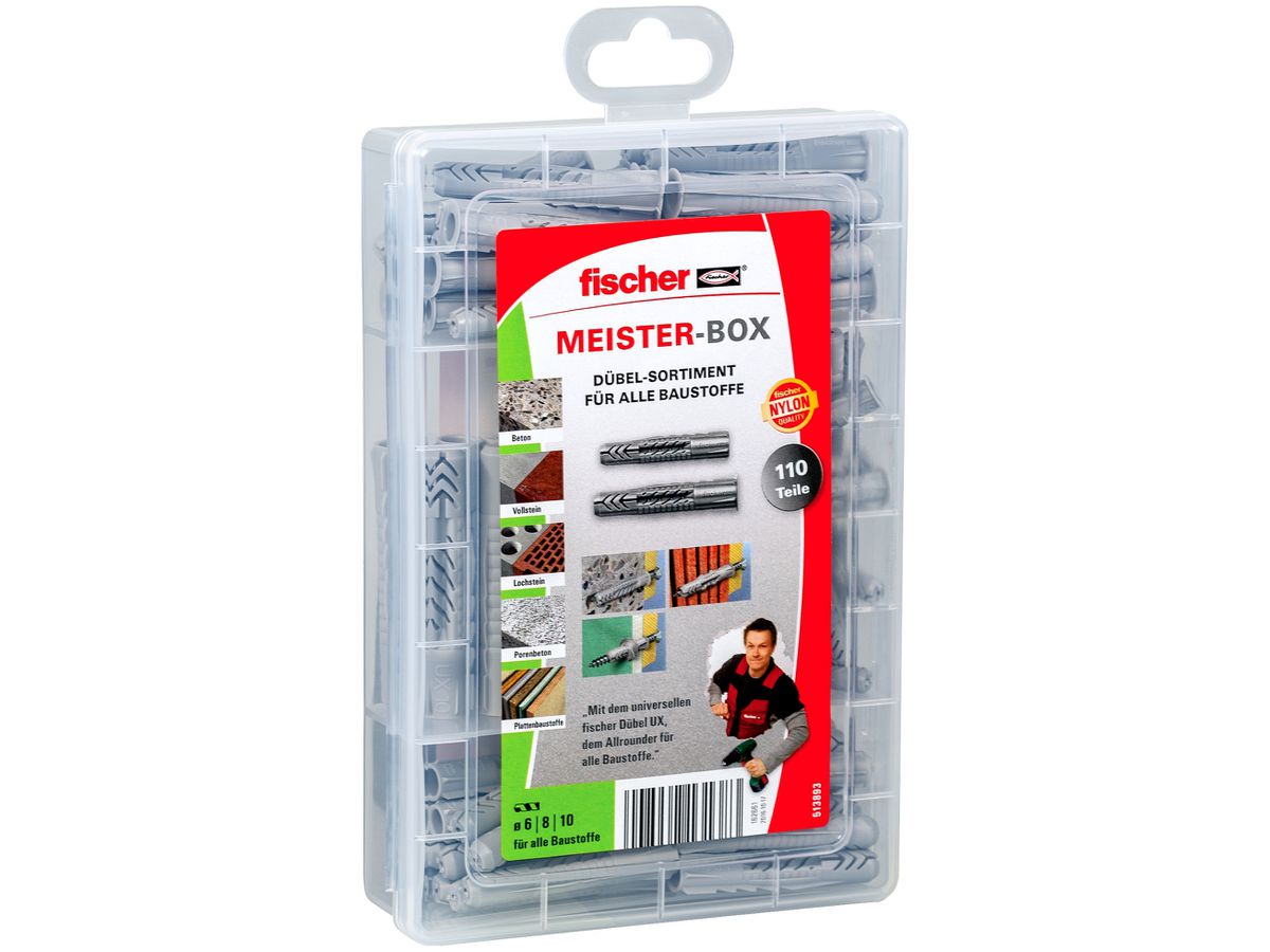 FISCHER MeisterBox Universaldübel UX/UX-R (110) (513893)