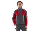 FRISTADS GREEN Jacke 4930 GWM Gr. S, grau/rot, 301025