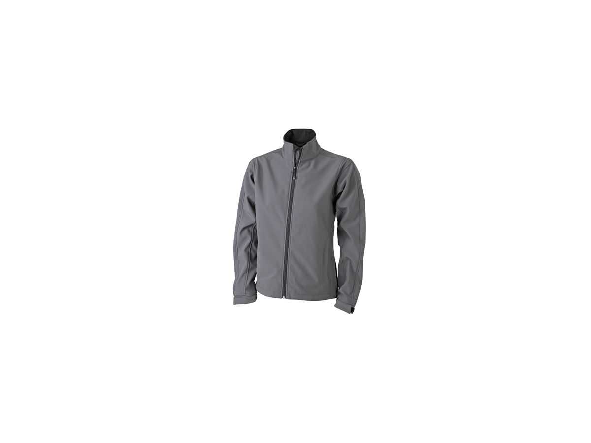 JN Ladies Softshell Jacket JN137 95%PES/5%EL, carbon, Größe L