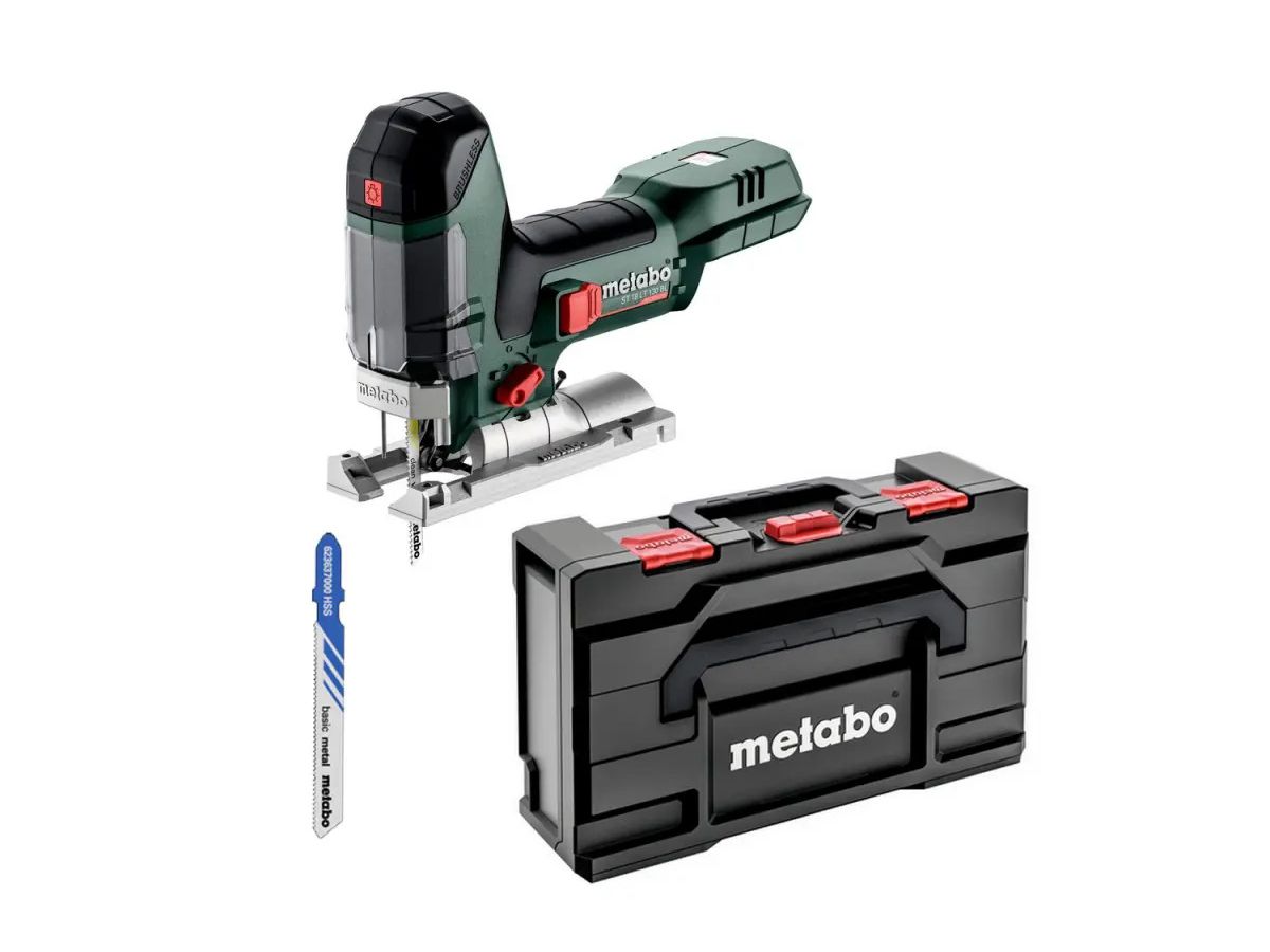 METABO Akku-Stichsäge ST 18 LT 130 BL SE Basis-Set 1x18V/4,0 Ah, Ladegerät,