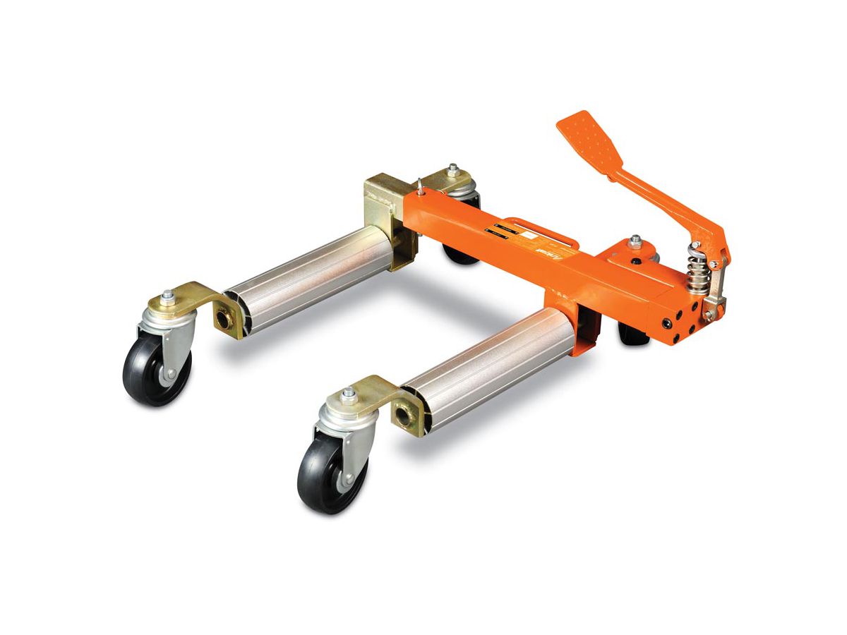 PKW-Verleger PV 681, hydr.Fahrgestell als Fahrzeugpositionierer,680kg Hubkraft