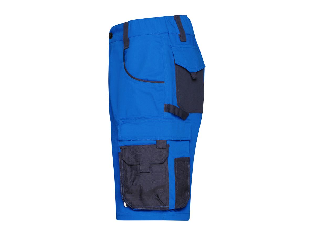JN Workwear Bermudas JN835 65%PES/35%BW, royal/navy, Größe 62