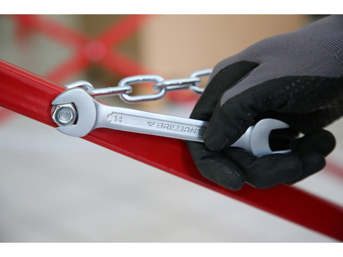 BRILLIANT TOOLS Doppel-Maulschlüssel, 14x15mm