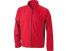 JN Mens Softshell Jacket JN1020 90%PES/10%EL, red, Größe S