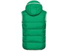JN Mens Maritime Vest JN1076 100%PA, irish-green/white, Größe M