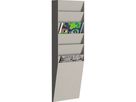 Paperflow Wand-Sortiertafel V 6F A4V1X6.02 DIN A4 grau