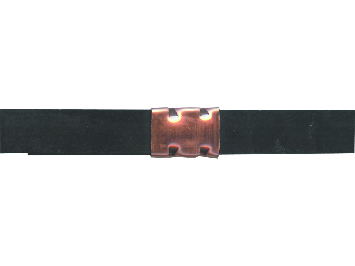 Stahlband-Verschlusshülsen 16x27x0,5 mm, blank