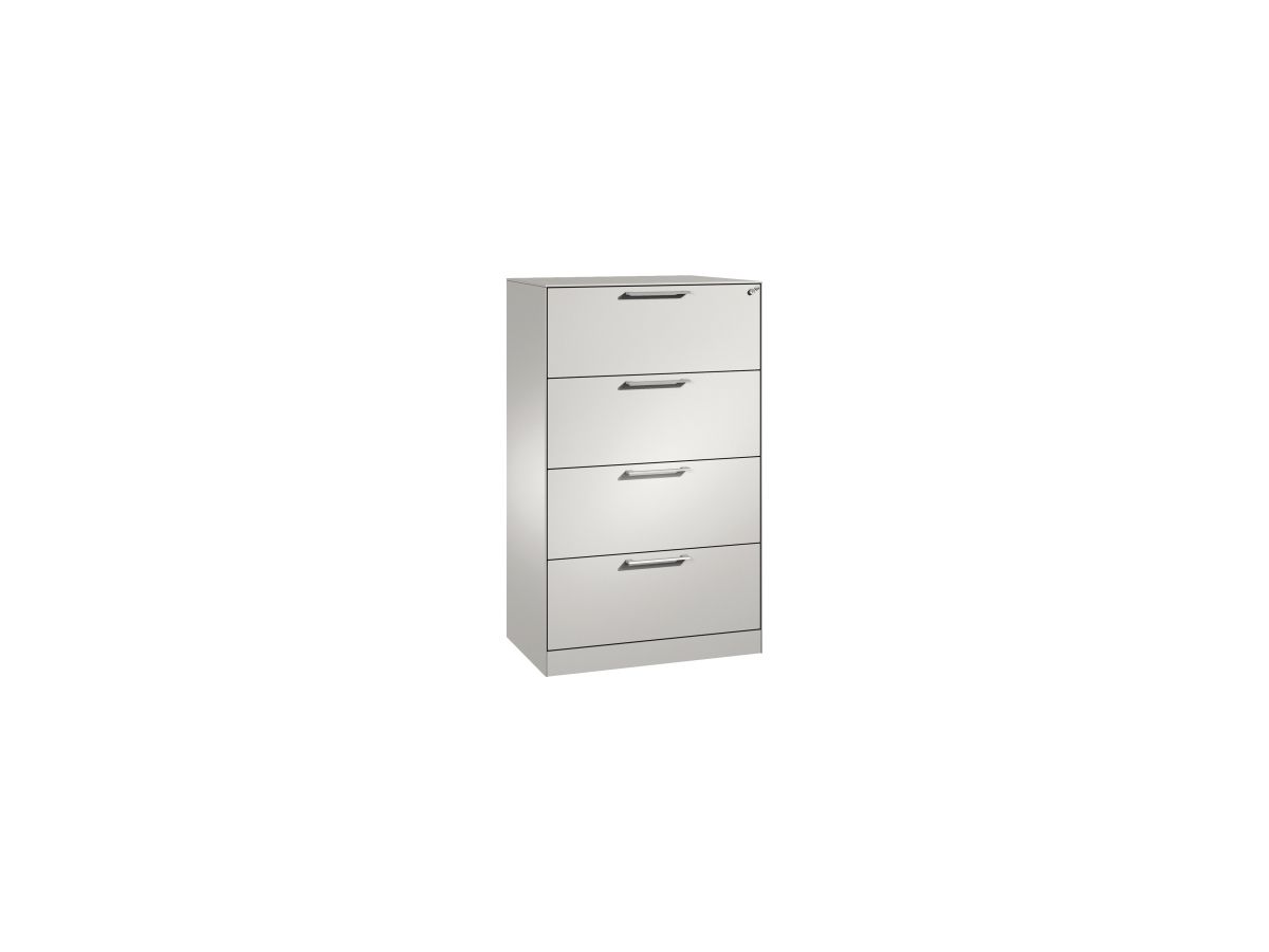 C+P Hängeregistraturschrank Asisto 146023412S10014 A4 2bahnig lgr/lgr