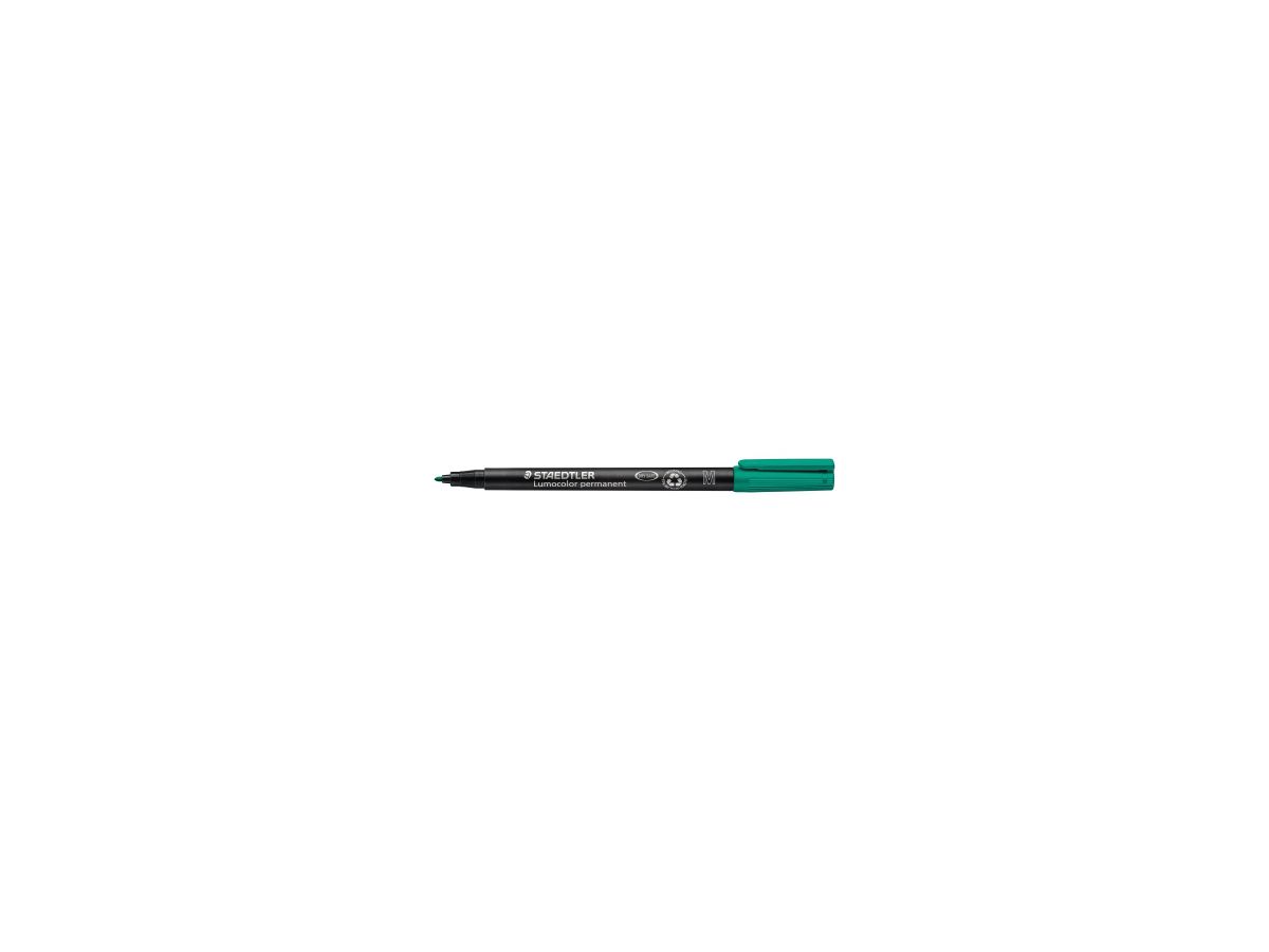 STAEDTLER Folienschreiber Lumocolor 317-5 1mm permanent grün