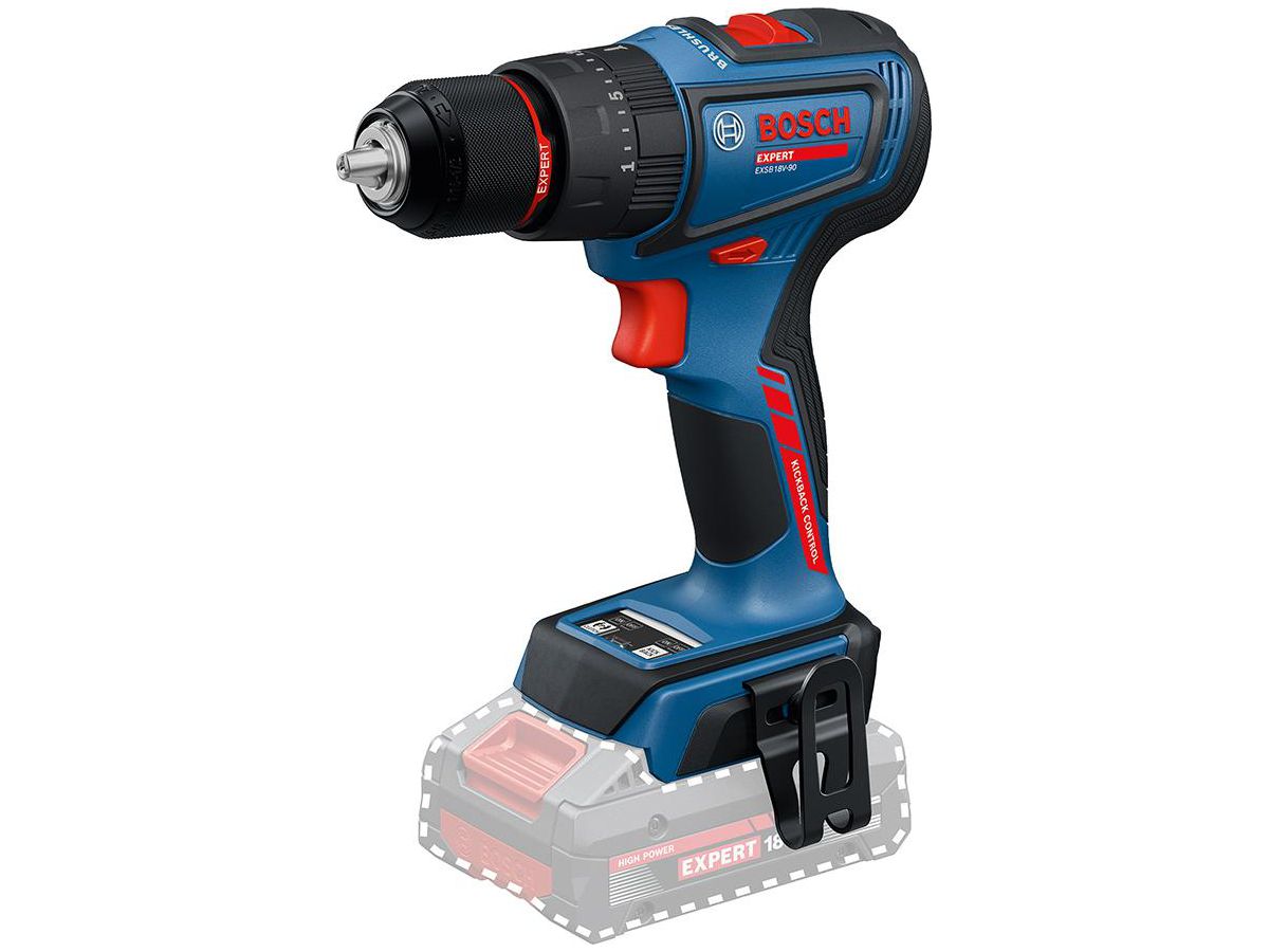 BOSCH EXPERT Akku-Schlagbohrschrauber EXSB18V-90 solo, in L-BOXX
