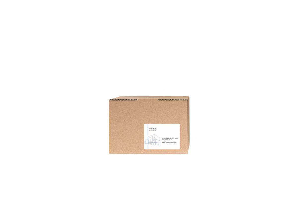 Avery Zweckform Versandetiketten 8018-300 199,6x143mm ws 600 St/Pack