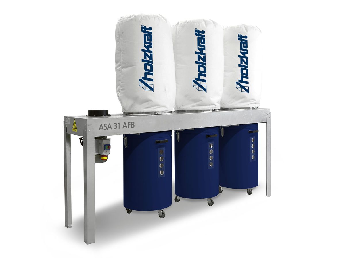 ASA 21 AFB Rohluftabsauganlage HOLZKRAFT