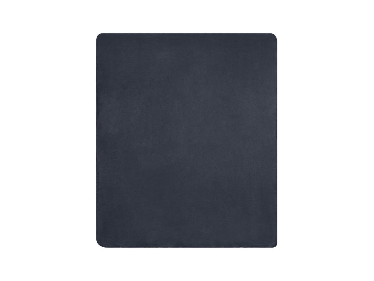 JN Bonded Fleece Blanket JN952 100%PES, navy/aqua, Größe one size