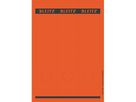 Leitz Ordneretikett 16870025 lang/breit Papier rot 75 St./Pack.