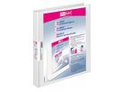 Veloflex Präsentationsringbuch VELODUR 4144190 4Ringe 16mm ws